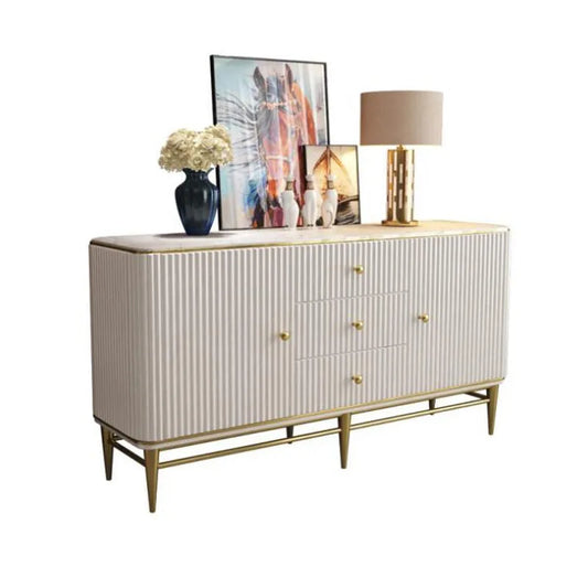Simple Sideboard Cabinet – Small-Sized Multi-Function Storage for Restaurant, Hall, and Entrance, Wooden C – alternate view 2