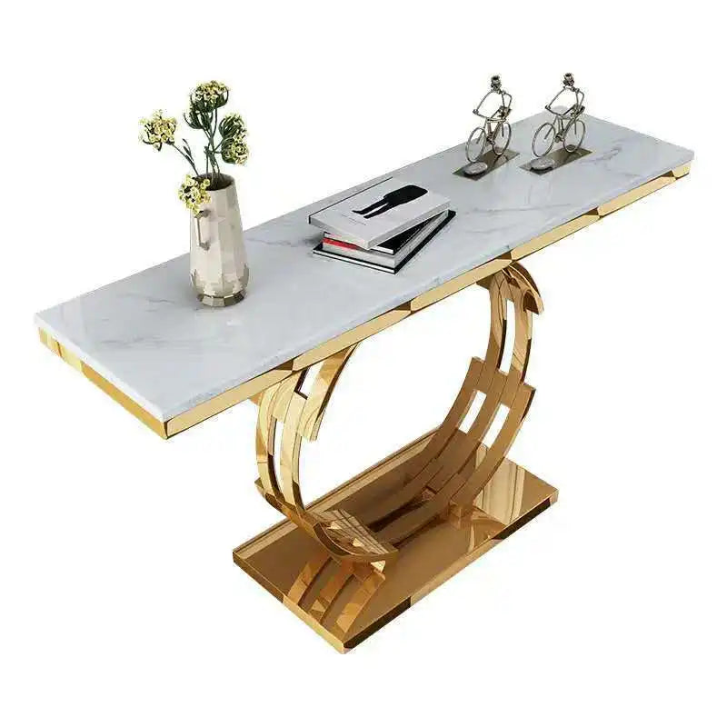 Modern Marble Console Table – Custom Made Entryway Furniture