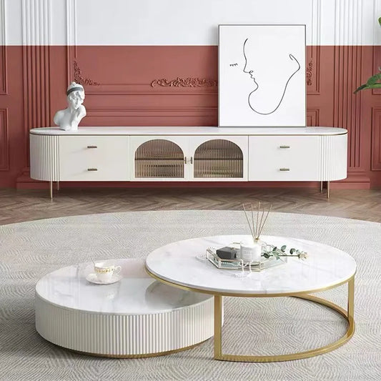 Fashion Style New Sintered Stone TV Unit – alternate view 2
