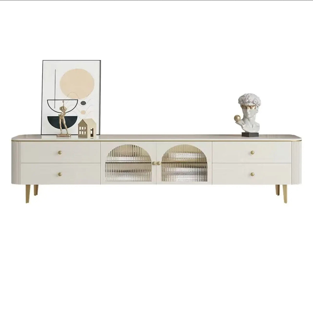 Fashion Style New Sintered Stone TV Unit
