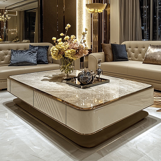 Marble Microcrystalline Stone For Coffee Table – alternate view 2