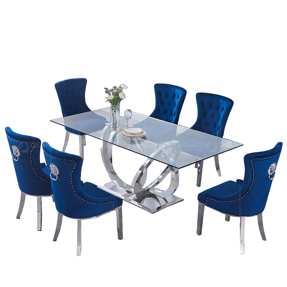Light Luxury Velvet Dining Chair – Custom Made Dining Chair
