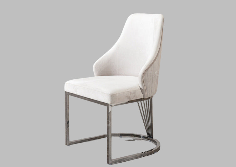 Light Luxury Stainless Steel Dining Chair – Custom Made Dining Chair