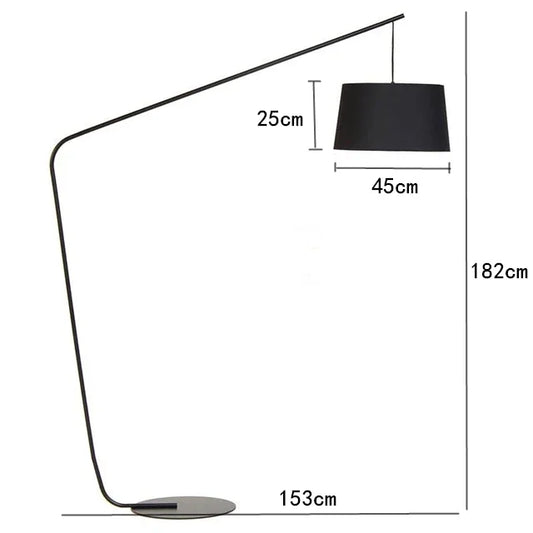 Modern Black Grasshopper Floor Lamp – alternate view 2