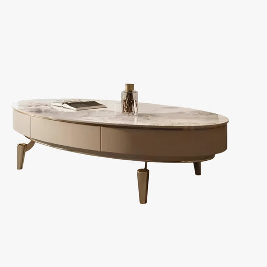 Custom Made High-end light luxury coffee table and tea table set, designed for a living room . Ideal for s – alternate view 2