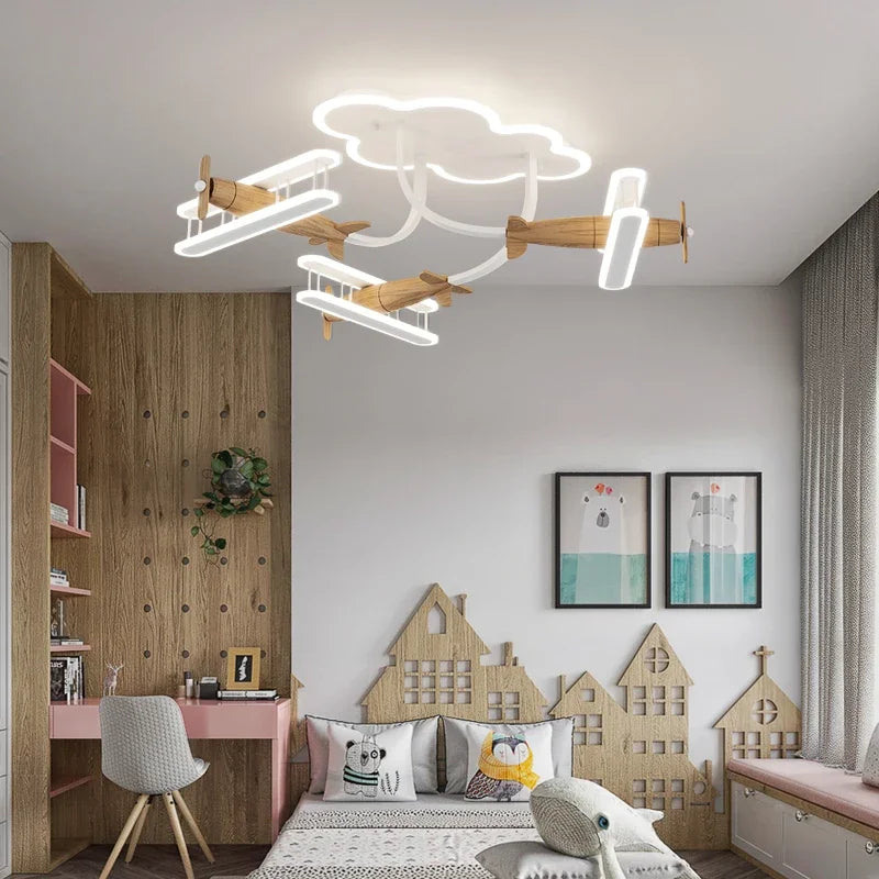 Kids Airplane LED Ceiling Light