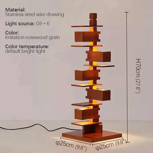Taliesin Wooden Floor Lamp – alternate view 2