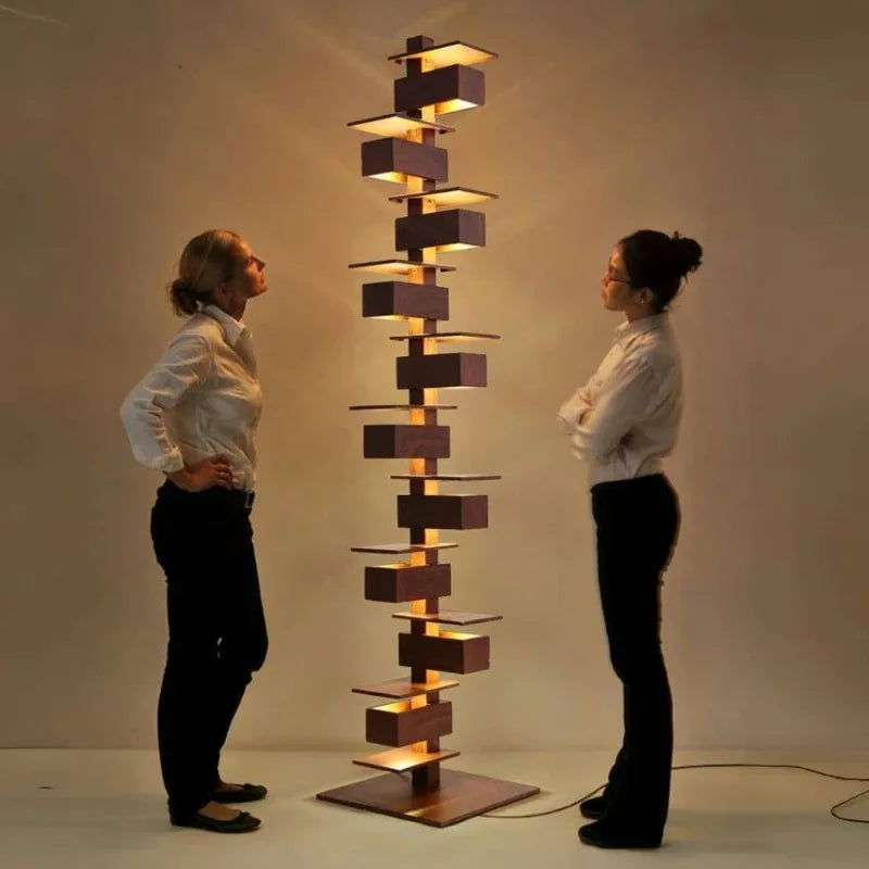 Taliesin Wooden Floor Lamp