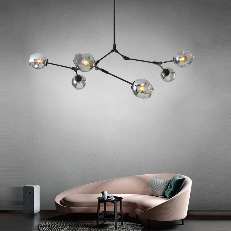 multi head branch chandelier pendant mount