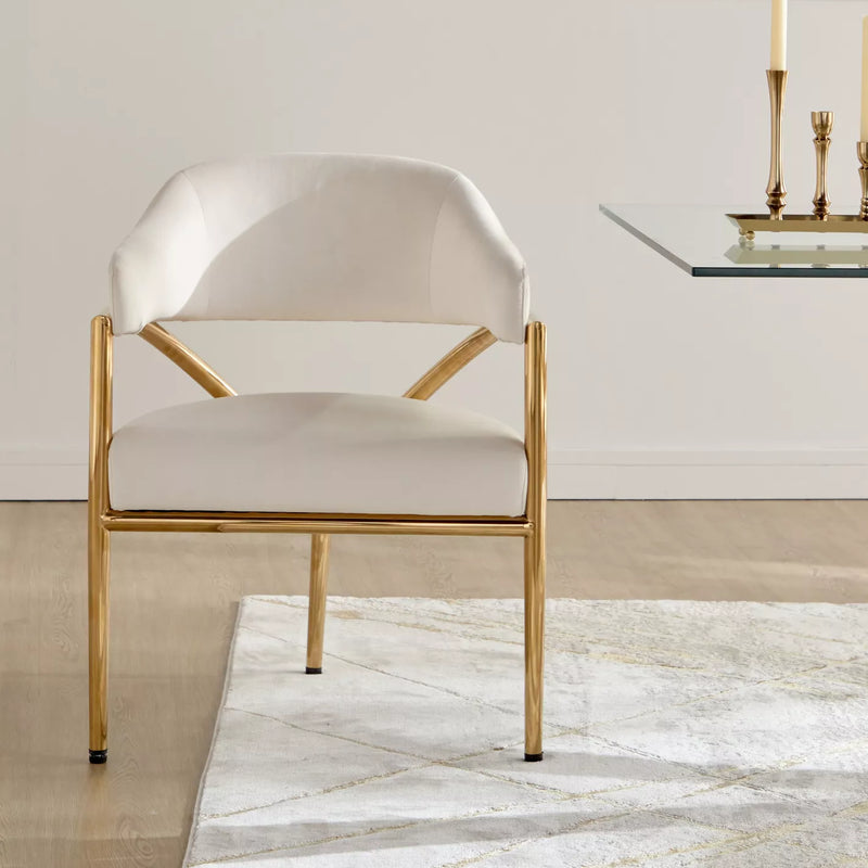 Light Luxury Leather Dining Chair – Custom Made Dining Chair