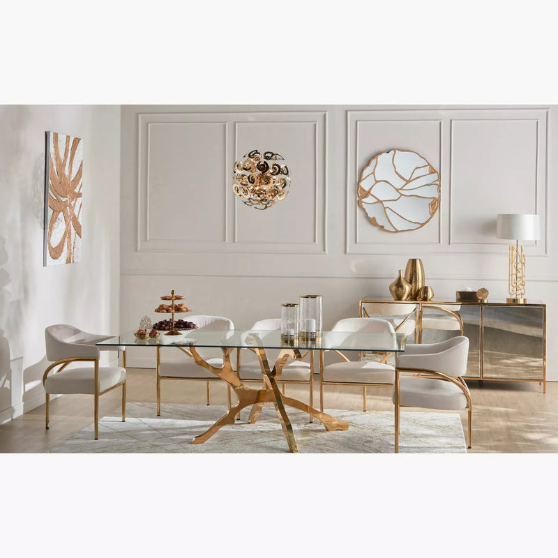 Light Luxury Leather Dining Chair – Custom Made Dining Chair