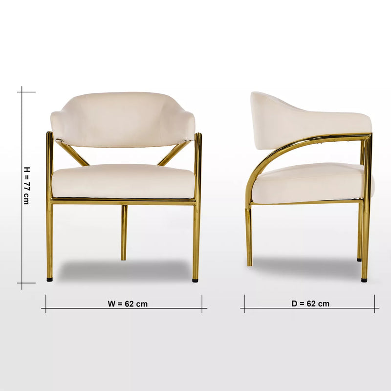 Light Luxury Leather Dining Chair – Custom Made Dining Chair