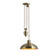 Polka Pendant Light - Antique Brass from SSS Home Needs - Pendant lighting Ireland