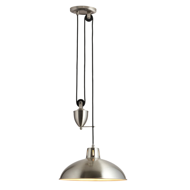Polka Pendant Light - Satin Nickel from SSS Home Needs - Pendant lighting Ireland