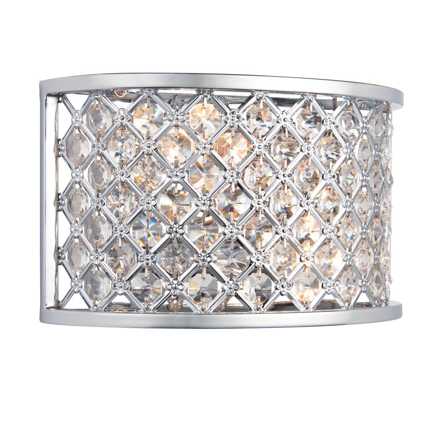 Hudson Wall Light Chrome from Sessa Interiors - Wall lighting Ireland