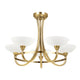 Cagney 5 Ceiling Lamp - Antique Brass from SSS Home Needs - Ceiling lighting Ireland