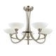 Cagney 5 Ceiling Lamp - Satin Chrome from SSS Home Needs - Ceiling lighting Ireland