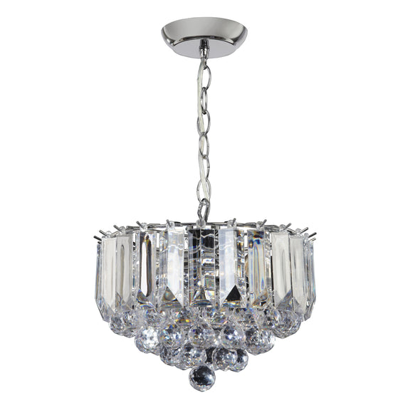 Fargo 3 Pendant Light - Chrome from SSS Home Needs - Pendant lighting Ireland