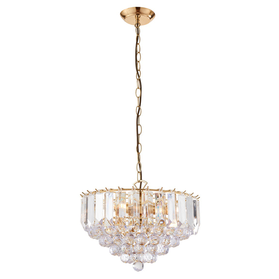 Fargo 3 Pendant Light - Brass from SSS Home Needs - Pendant lighting Ireland