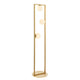 Teo 3 Floor Lamp - Brushed Gold from SSS Home Needs - Floor lighting Ireland