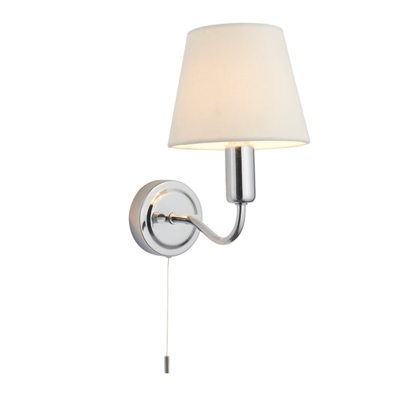 Conway Bathroom 1 Wall Light Chrome from SSS Home Needs - Wall lighting Ireland