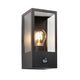 Oxford Outdoor PIR 1 Wall Light Black from SSS Home Needs - Wall lighting Ireland