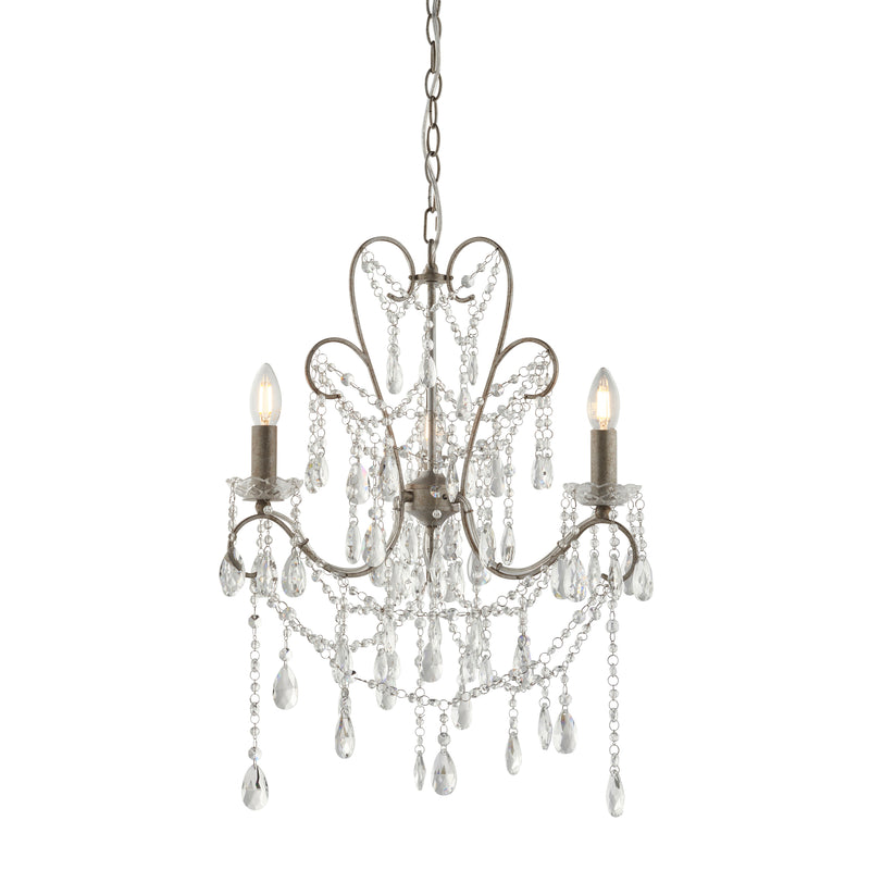 Berkley 3 Pendant Light - Aged Silver from SSS Home Needs - Pendant lighting Ireland