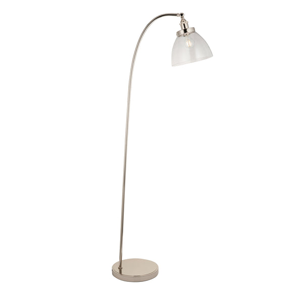 Hansen Floor Lamp - Bright Nickel from SSS Home Needs - Floor lighting Ireland