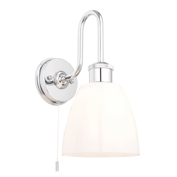 Piper 1 Wall Light Chrome from SSS Home Needs - Wall lighting Ireland