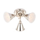 Hal 3 Ceiling Spot - Bright Nickel from SSS Home Needs - Ceiling lighting Ireland