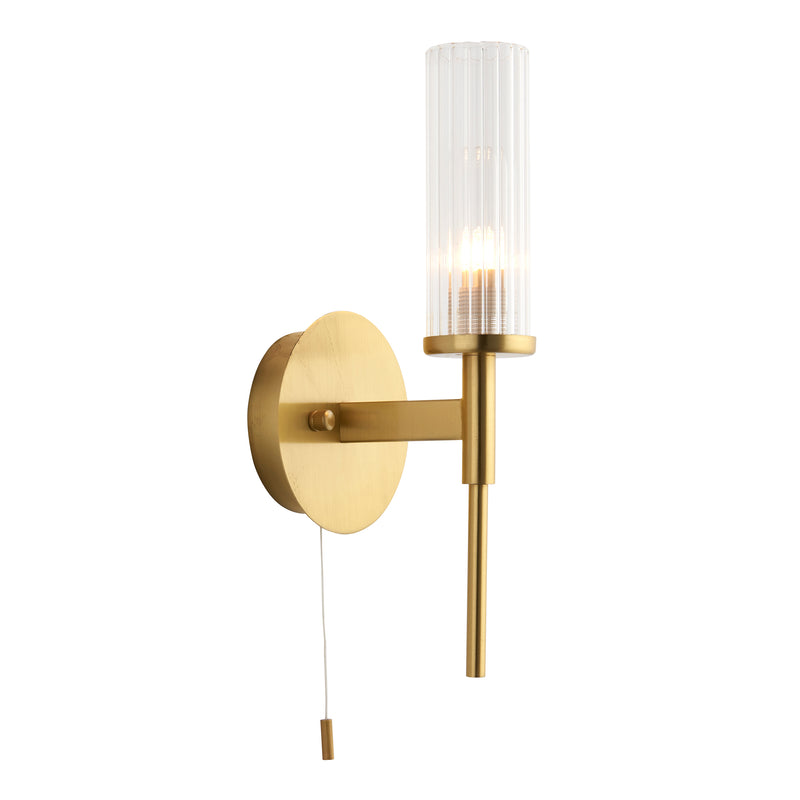 Talo Bathroom 1 Wall Light Brass from SSS Home Needs - Wall lighting Ireland