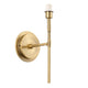 Rennes 1 Wall Light Fitting Antique Brass from SSS Home Needs - Wall lighting Ireland
