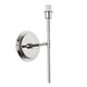 Rennes 1 Wall Light Fitting Nickel from SSS Home Needs - Wall lighting Ireland