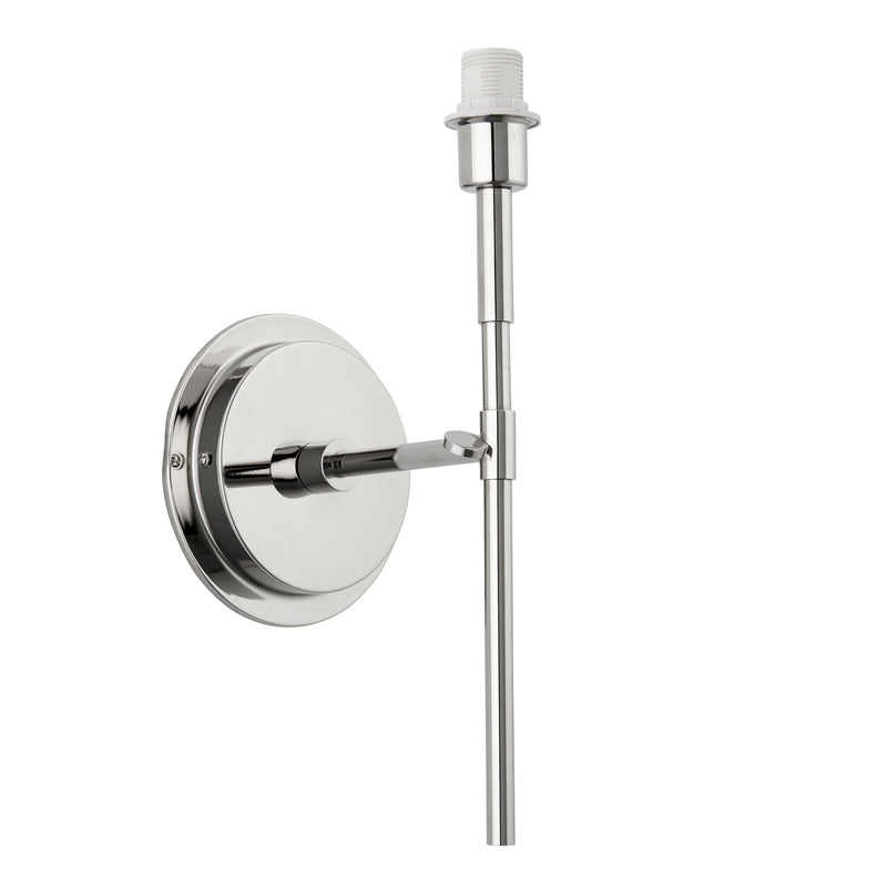 Rennes 1 Wall Light Fitting Nickel from SSS Home Needs - Wall lighting Ireland