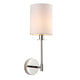 Sancerre 1 Wall Light Bright Nickel from SSS Home Needs - Wall lighting Ireland