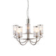 Henbury 5 Pendant Light - Bright Nickel from SSS Home Needs - Pendant lighting Ireland