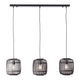 Mathias 3 Pendant Light - Dark Bamboo from SSS Home Needs - Pendant lighting Ireland