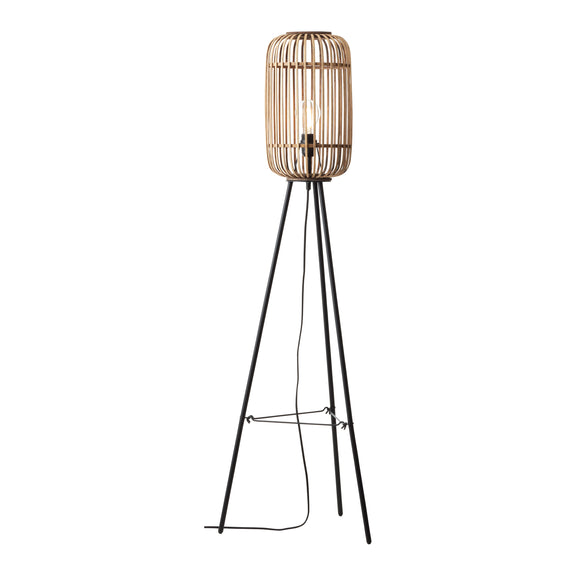 Mathias Floor Light - Natural Bamboo from SSS Home Needs - Floor lighting Ireland