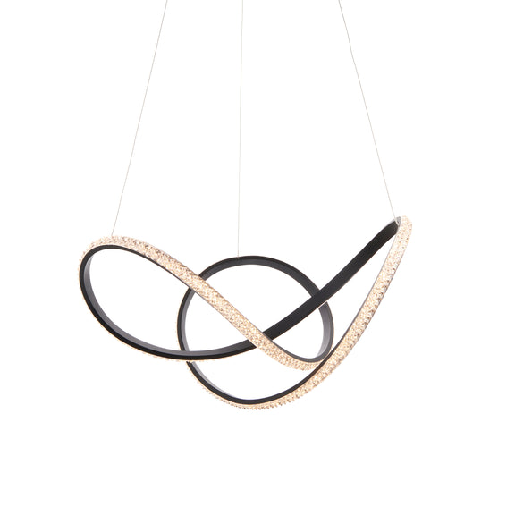 Francisca 1 Pendant Light - Textured Black from SSS Home Needs - Pendant lighting Ireland