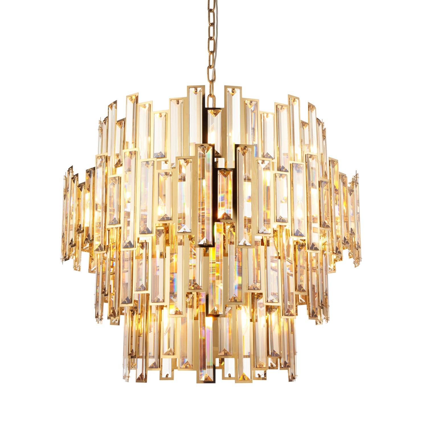 Viviana 15 Pendant Light - Gold Champagne from SSS Home Needs - Pendant lighting Ireland