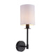 Sancerre 1 Wall Light Matt Black from SSS Home Needs - Wall lighting Ireland