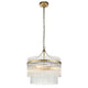 Marietta 3 Pendant Light - Antique Brass from SSS Home Needs - Pendant lighting Ireland