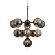 Oscar 11 Pendant Light - Black Chrome from SSS Home Needs - Pendant lighting Ireland
