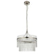 Marietta 3 Pendant Light - Bright Nickel from SSS Home Needs - Pendant lighting Ireland