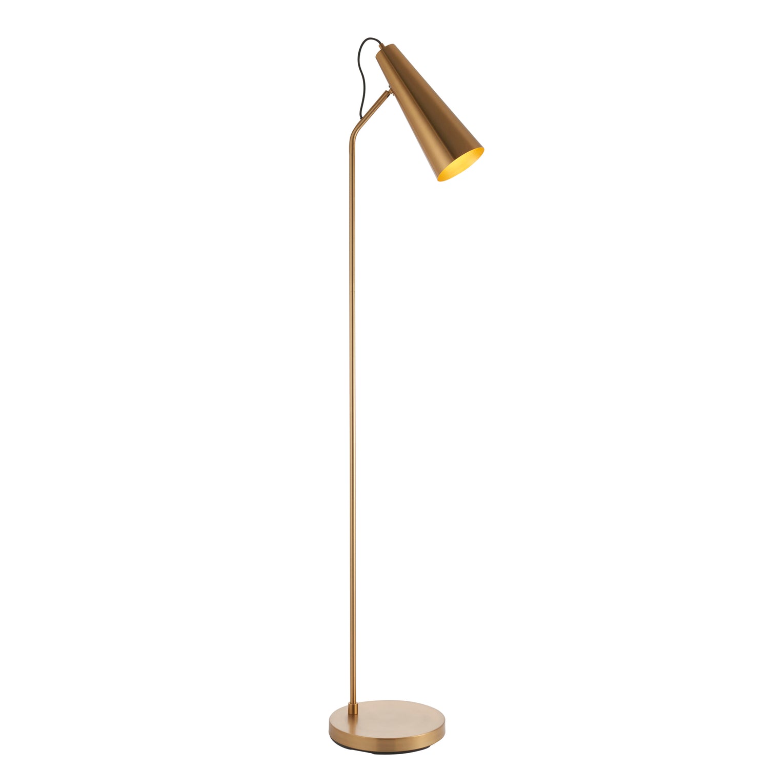 Karna 1 Floor Light - Antique Brass from SSS Home Needs - Floor lighting Ireland