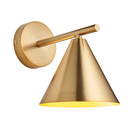 Cape Wall Light Antique Brass from SSS Home Needs - Wall lighting Ireland