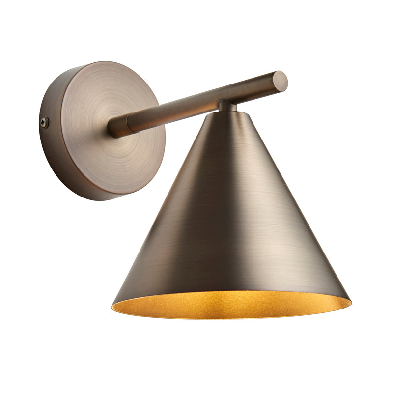 Cape Wall Light Antique Bronze from SSS Home Needs - Wall lighting Ireland