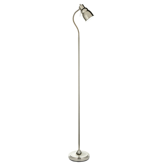 Classic Flexi Floor Lamp - Bright Nickel from SSS Home Needs - Floor lighting Ireland
