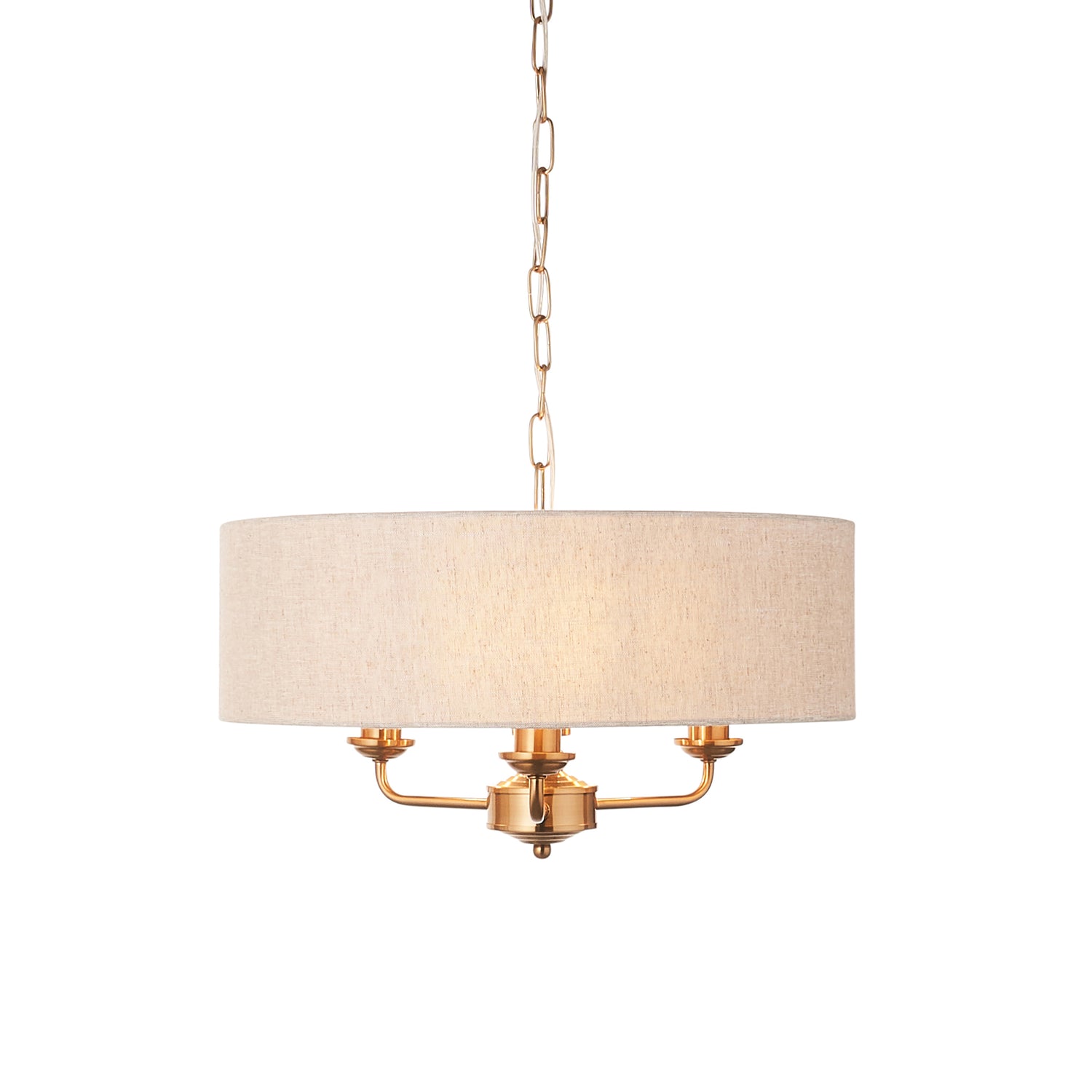 Highclere 3 Pendant Vintage Brass from SSS Home Needs - Pendant lighting Ireland