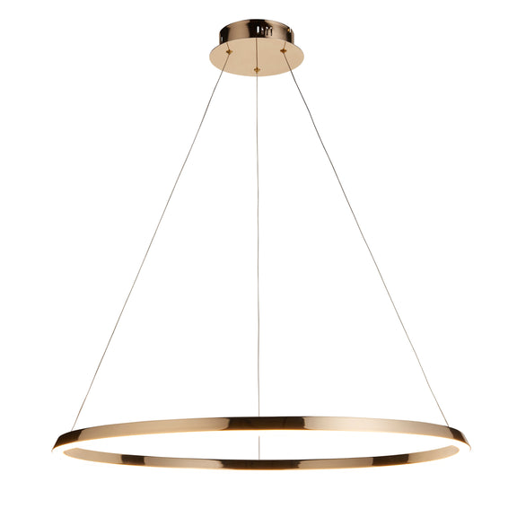 Staten 1 Pendant Light - French Gold Finish from SSS Home Needs - Pendant lighting Ireland